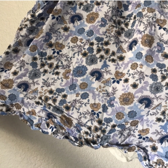 NWT Francesca's Collection Sexy Comfy Floral Pajama Top Sleepwear Loungewear - Picture 13 of 15